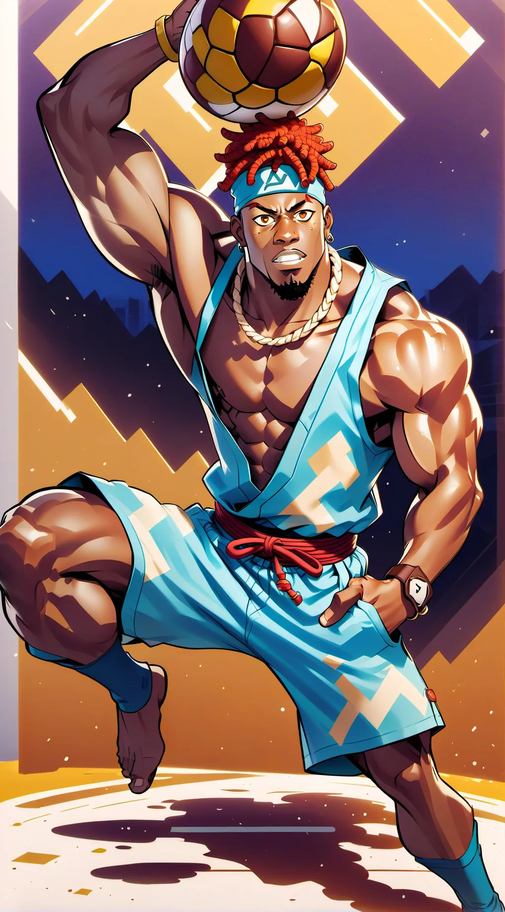 ai character: JT  background