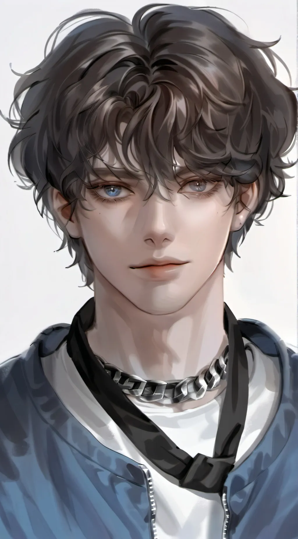 ai character: Damien Indigo background