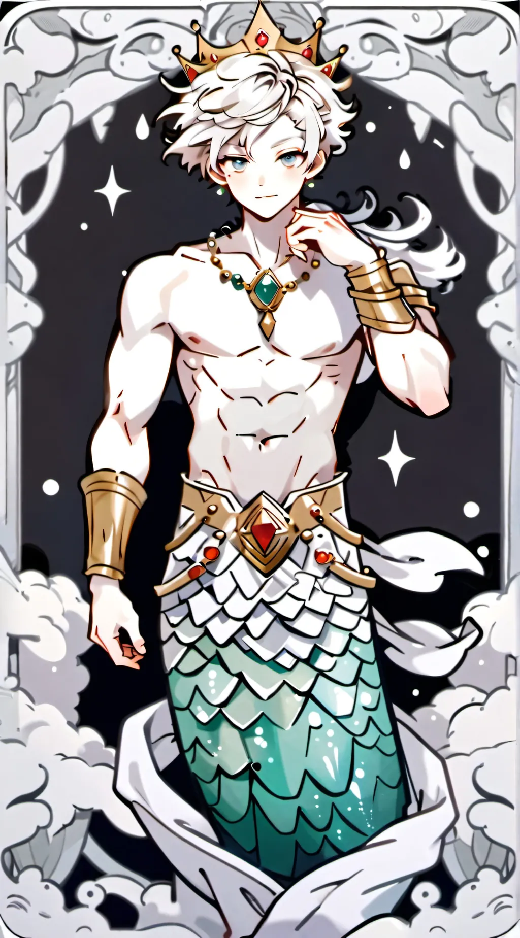 ai character: Icies Cosmos  background