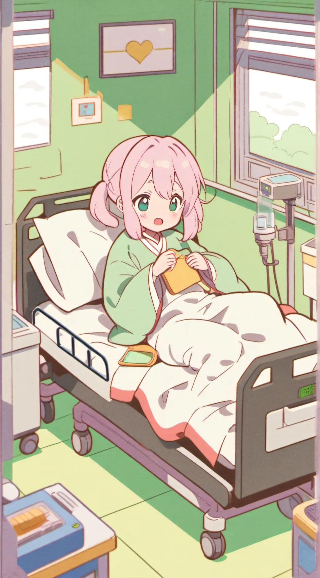 ai character: Charlotte  background