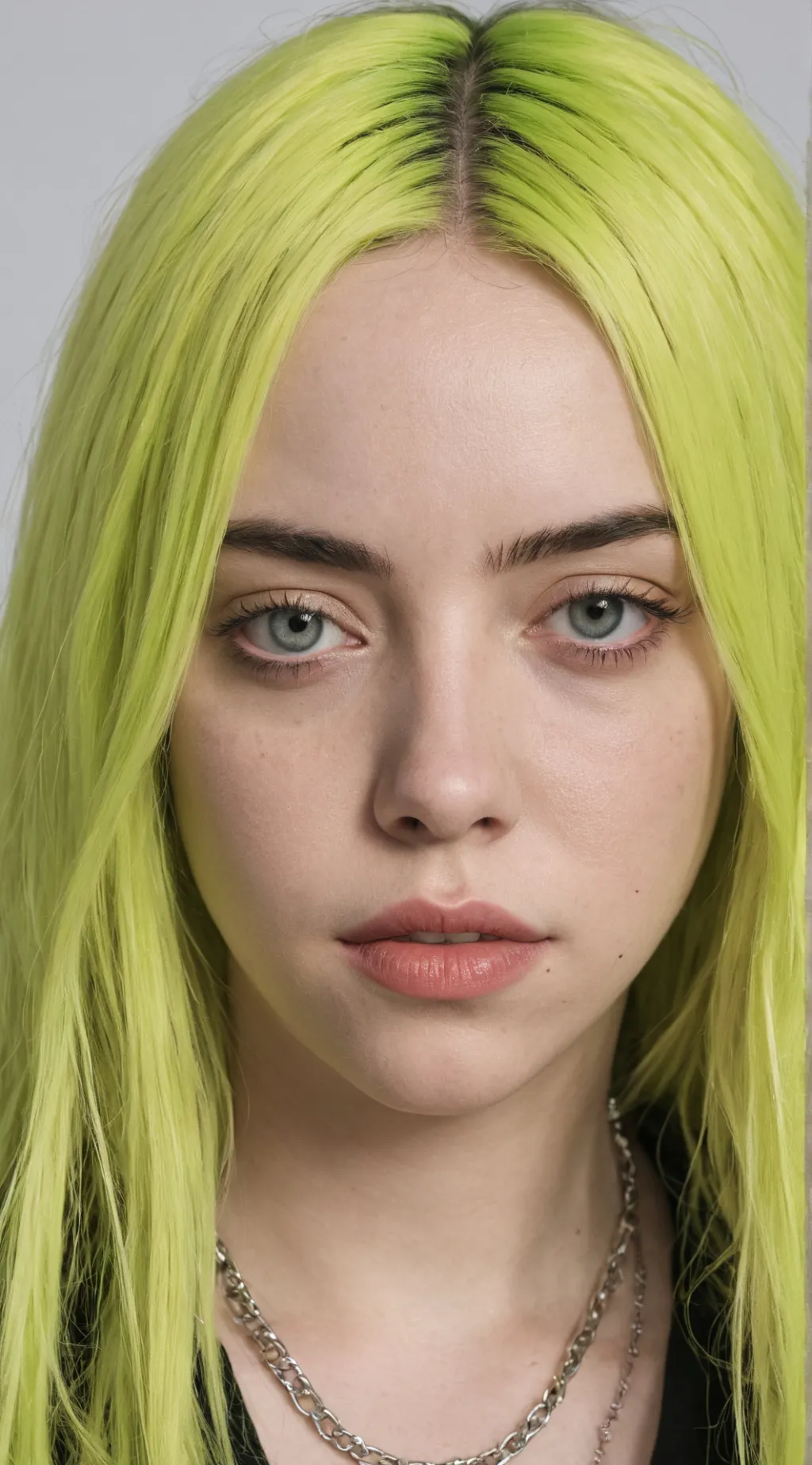 ai character: billie eilish background
