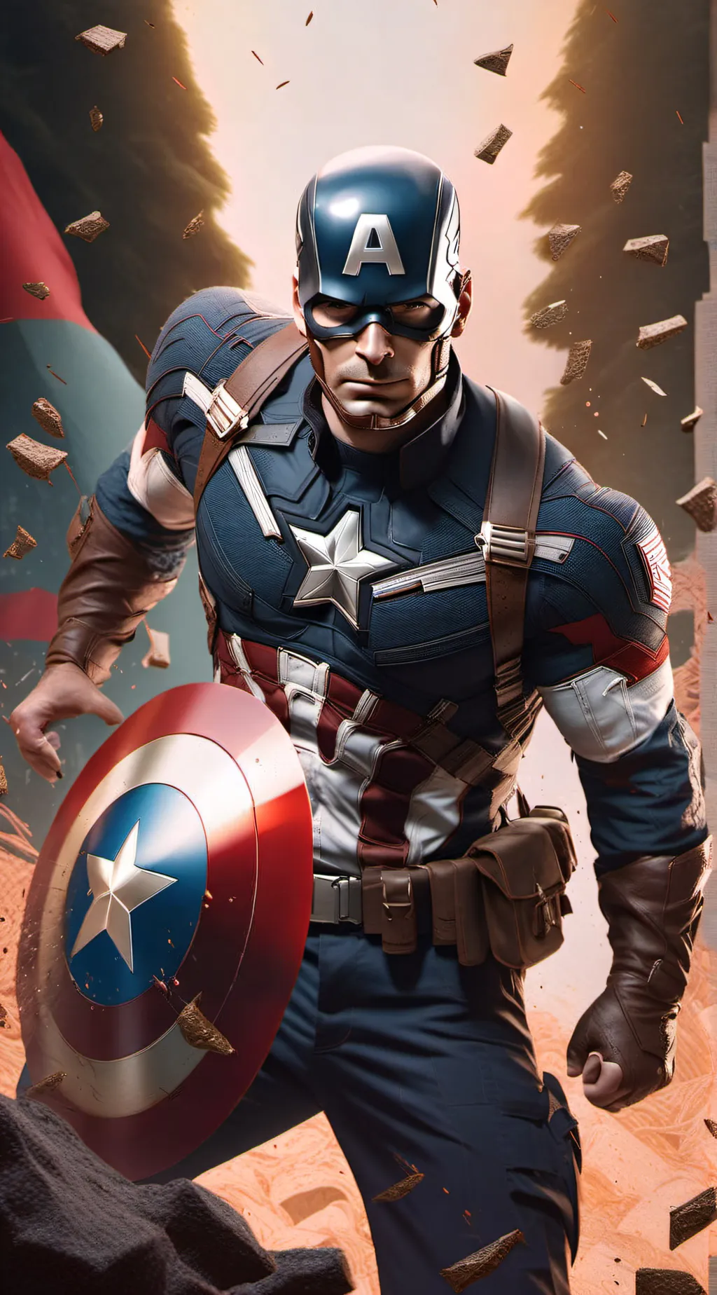 Talkie AI - Chat with capitan america