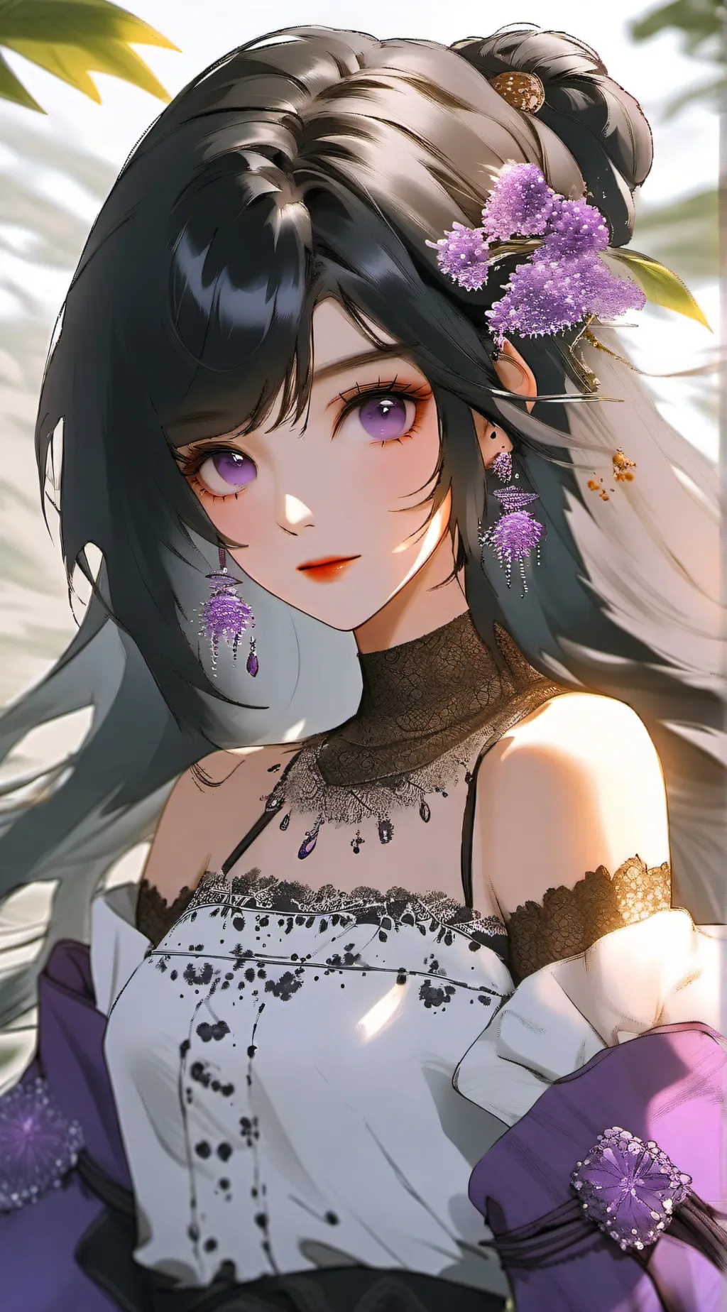 ai character: ✨️💜Veronica💜✨️ background