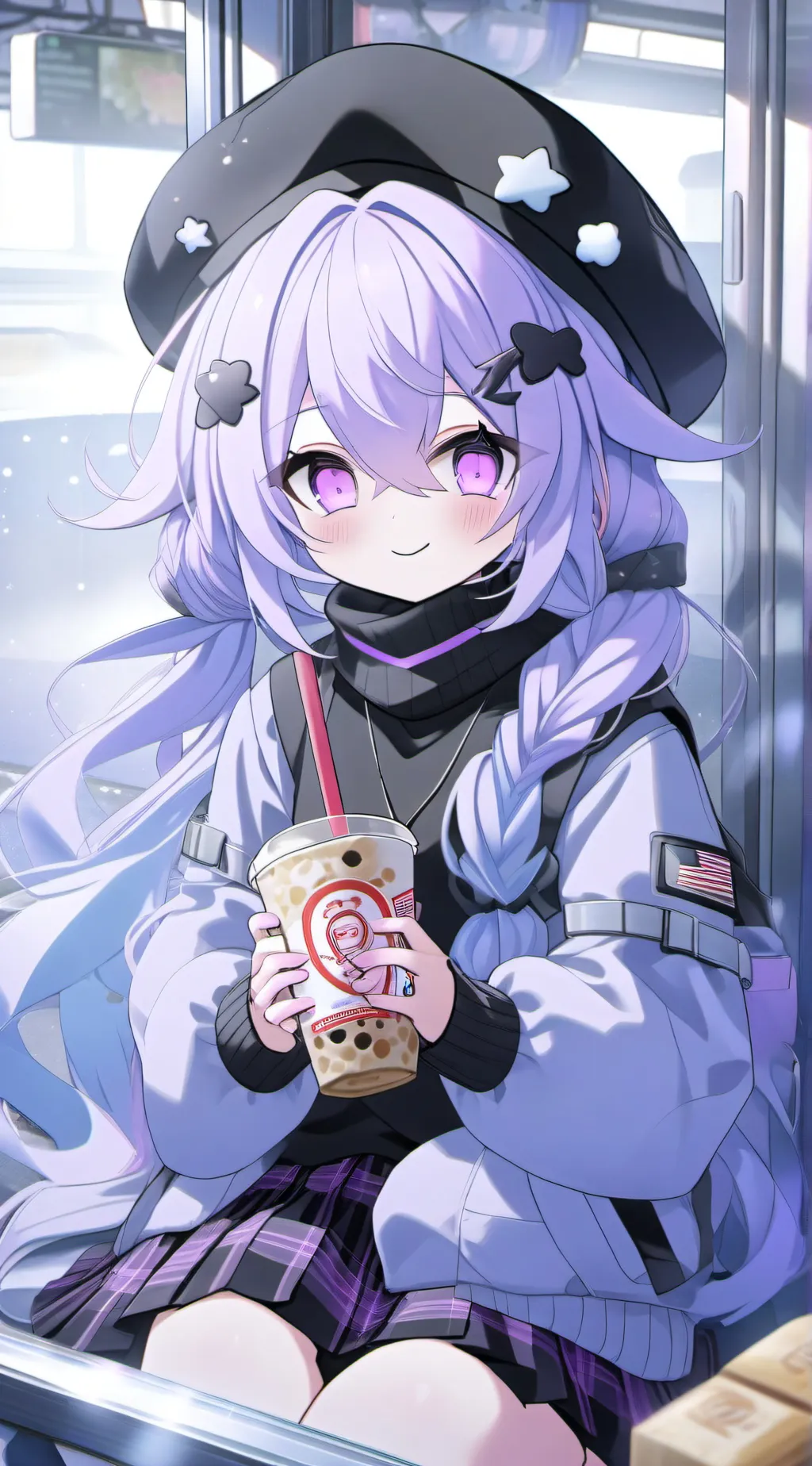 ai character: Uzi doorman background