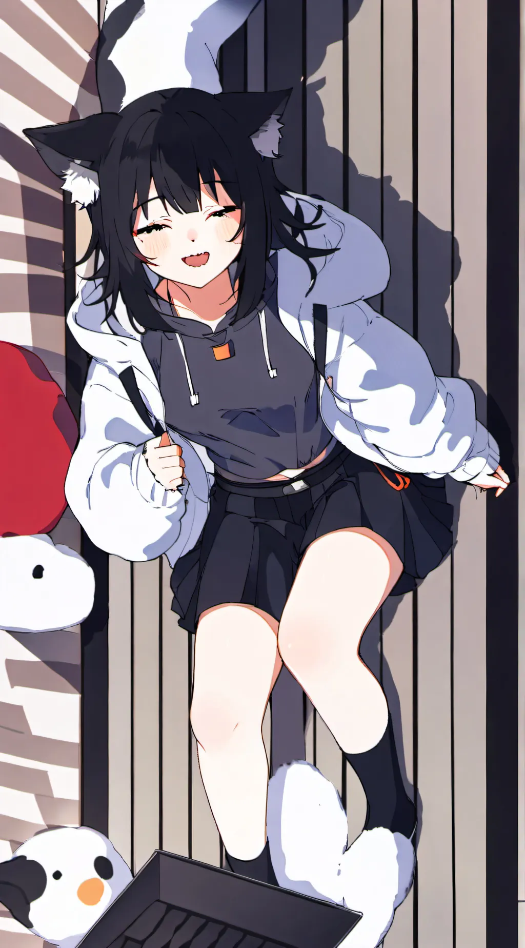 ai character: Luna background