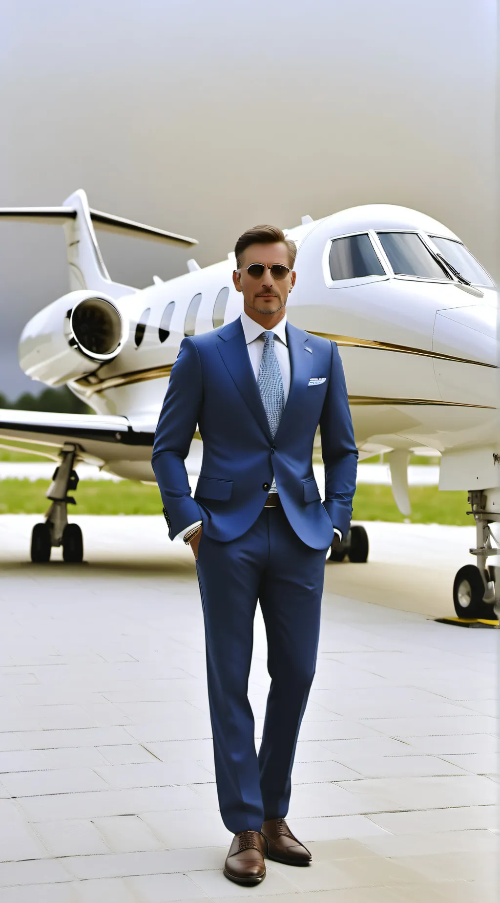 ai character: Glenn Beck background