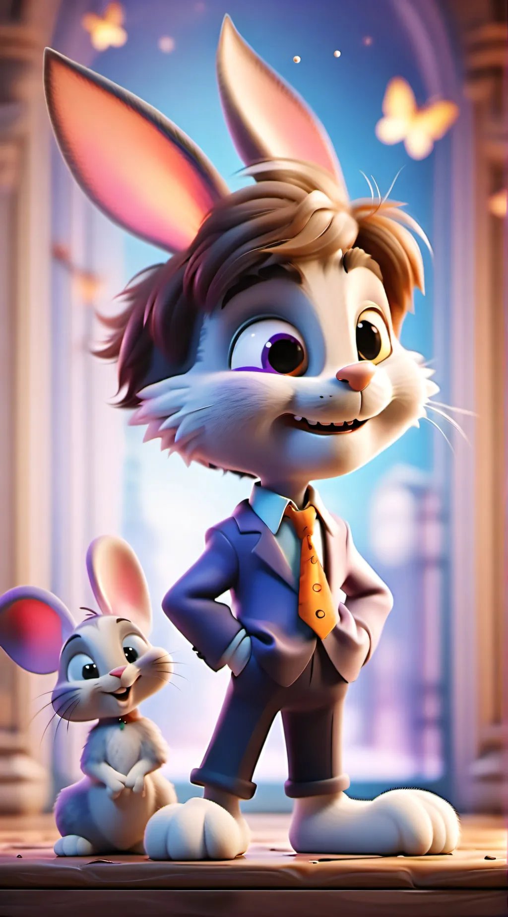 ai character: Evil Tad Tucker background