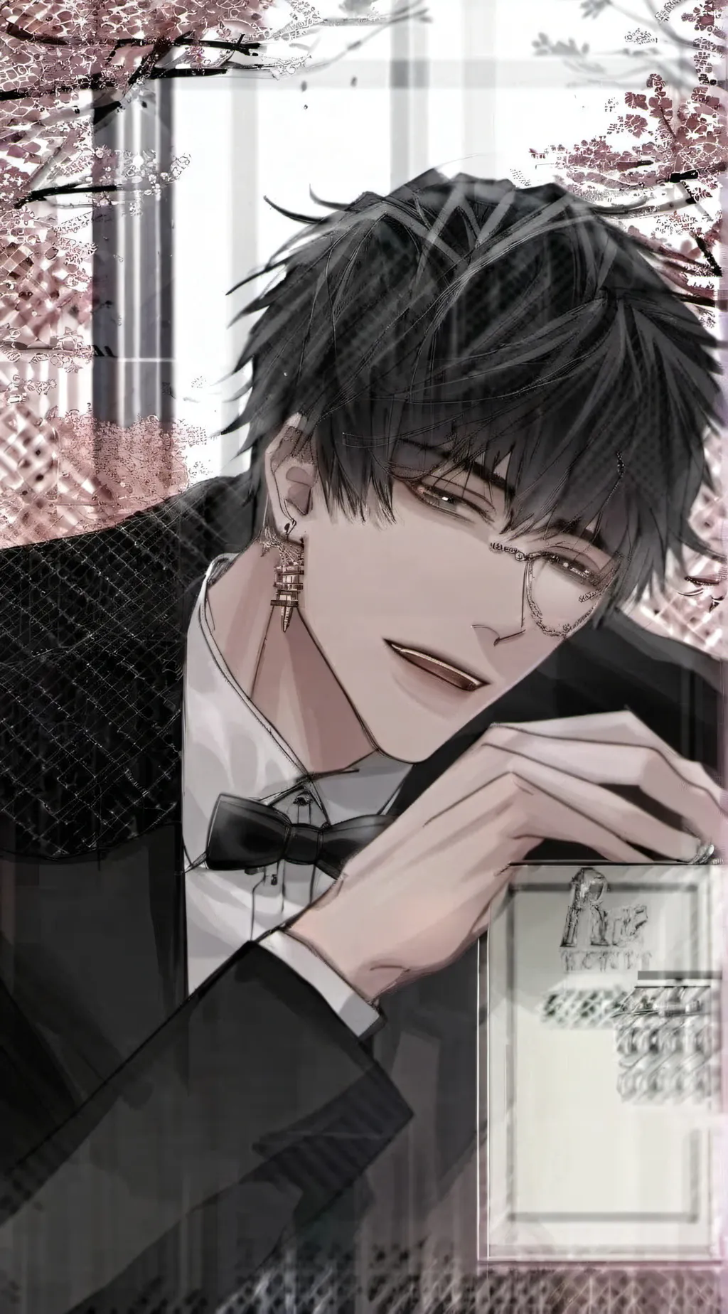 ai character: 🖤KAI🖤 background