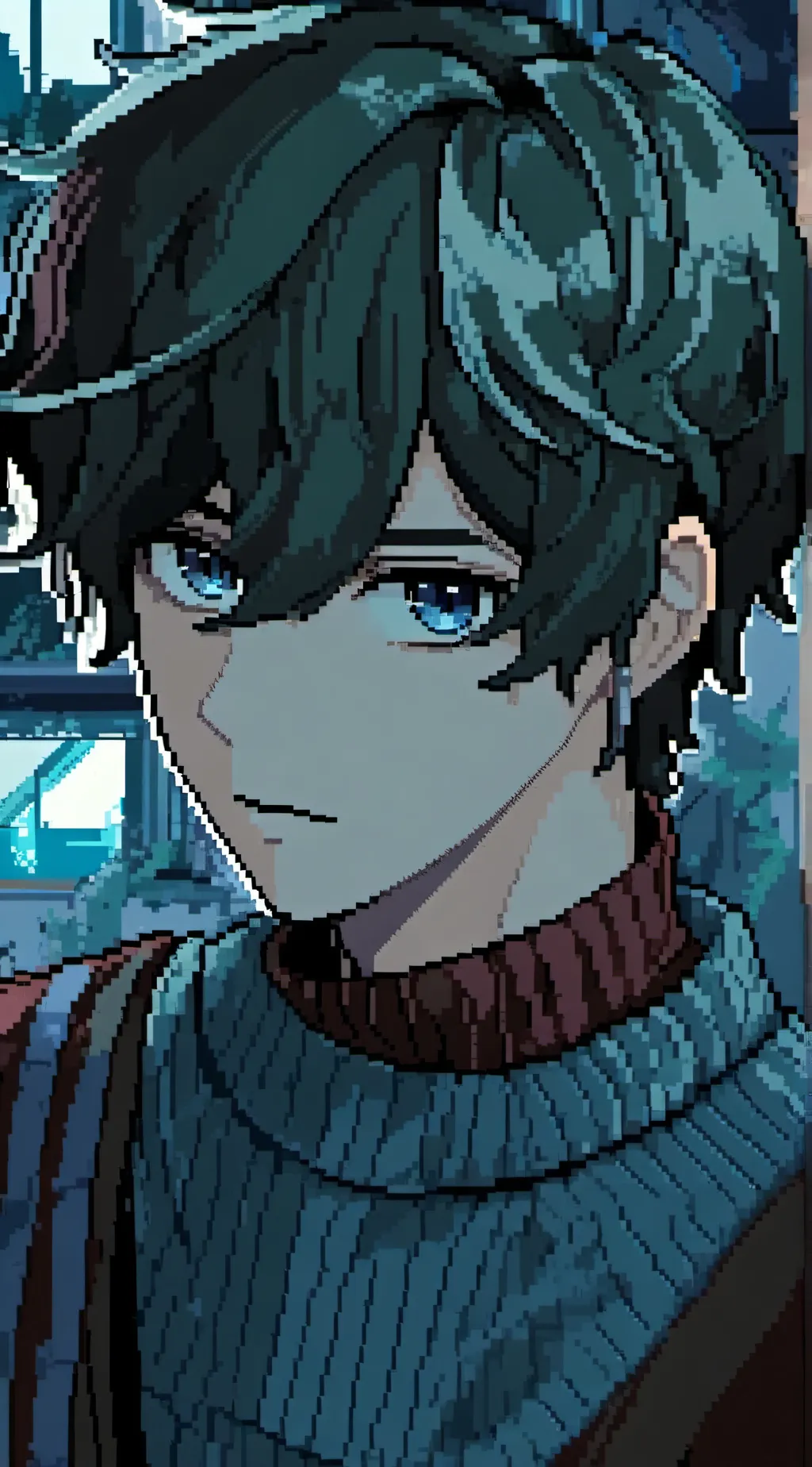 ai character: Nick  background