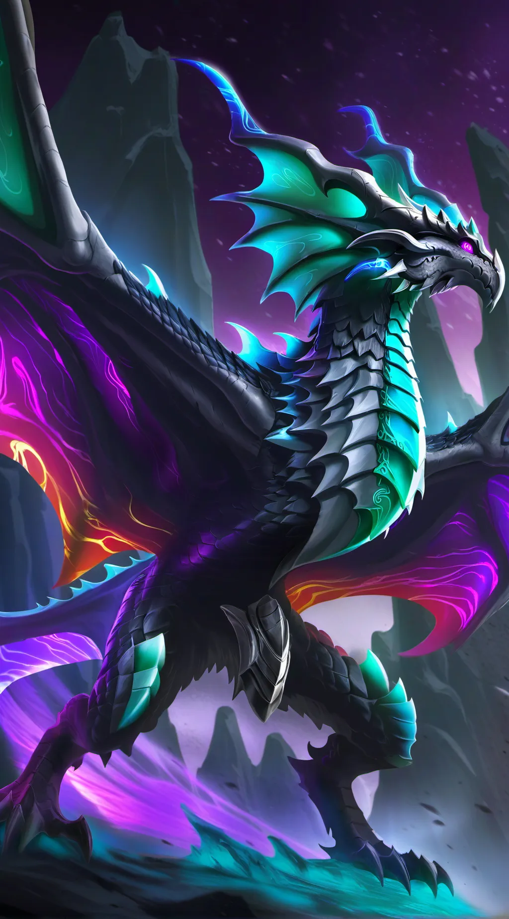 ai character: scorpion background