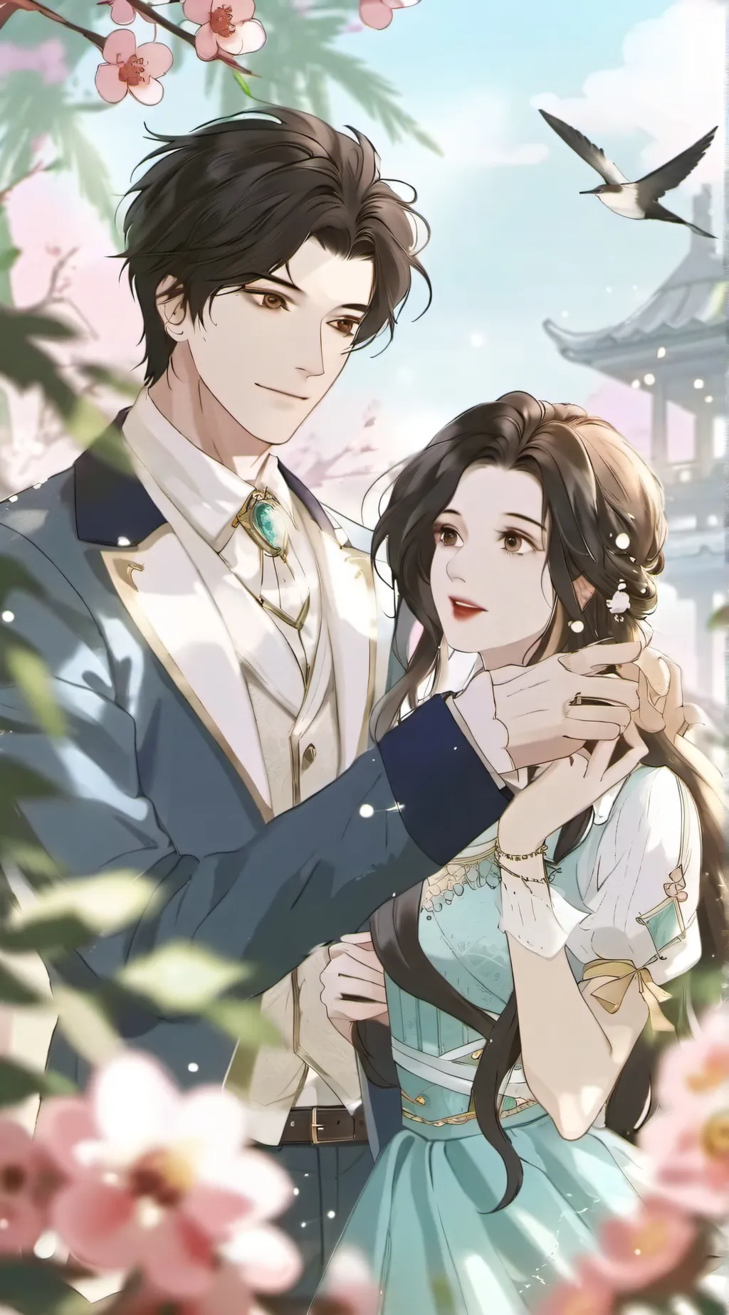 ai character: 😼😼😼😼😼 background