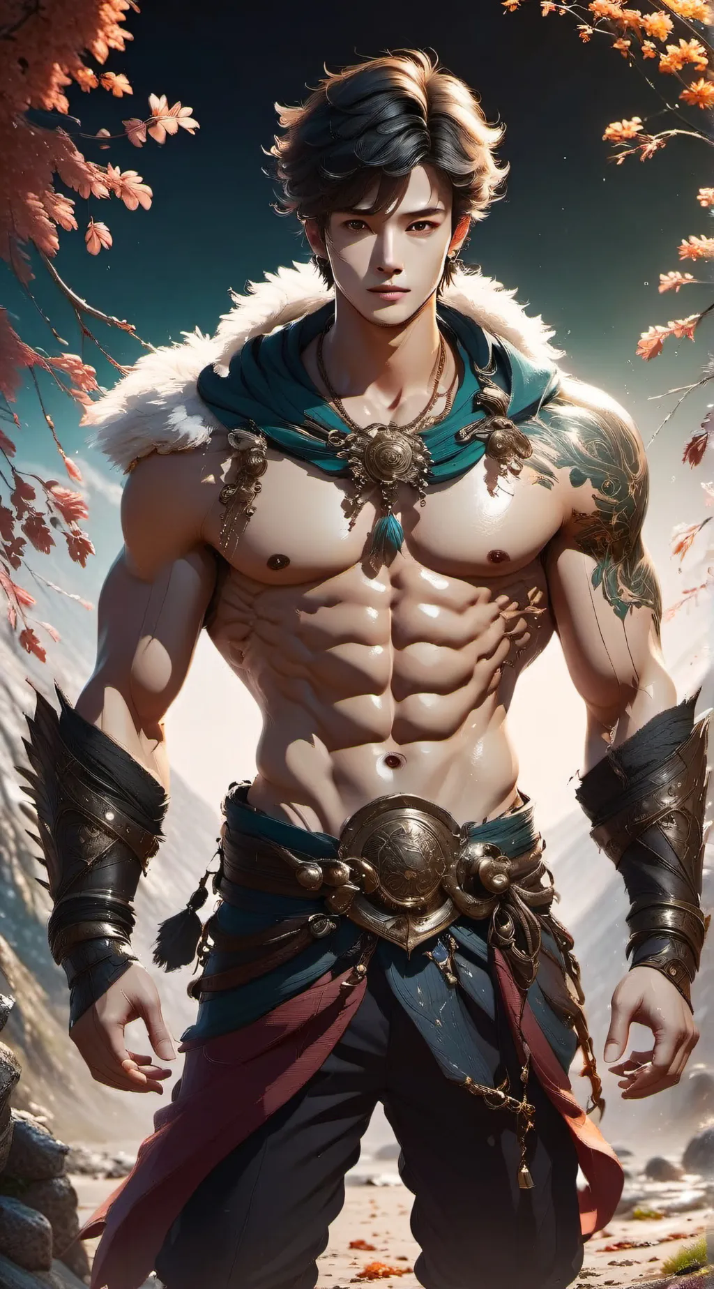 ai character: Max  background