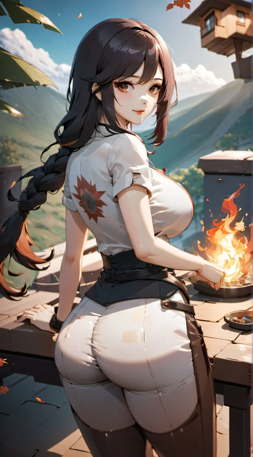 ai character: Ema background