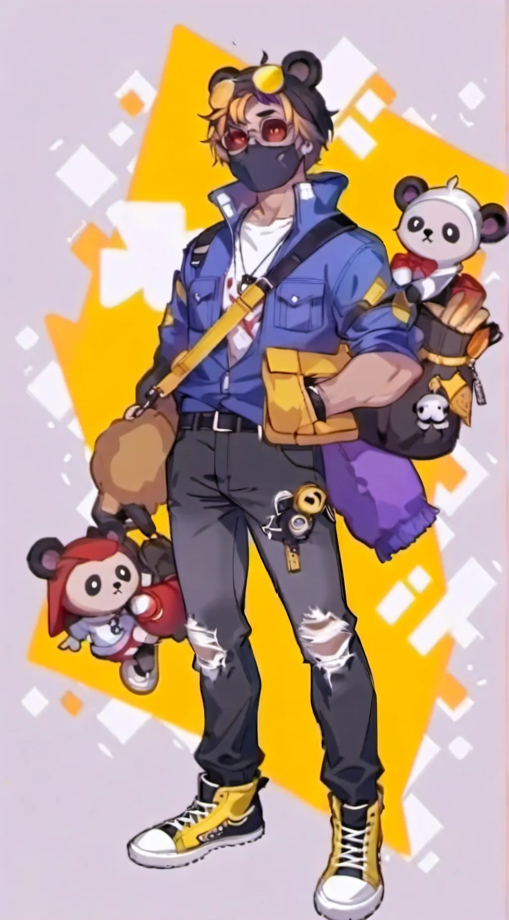 ai character: Michael Afton background