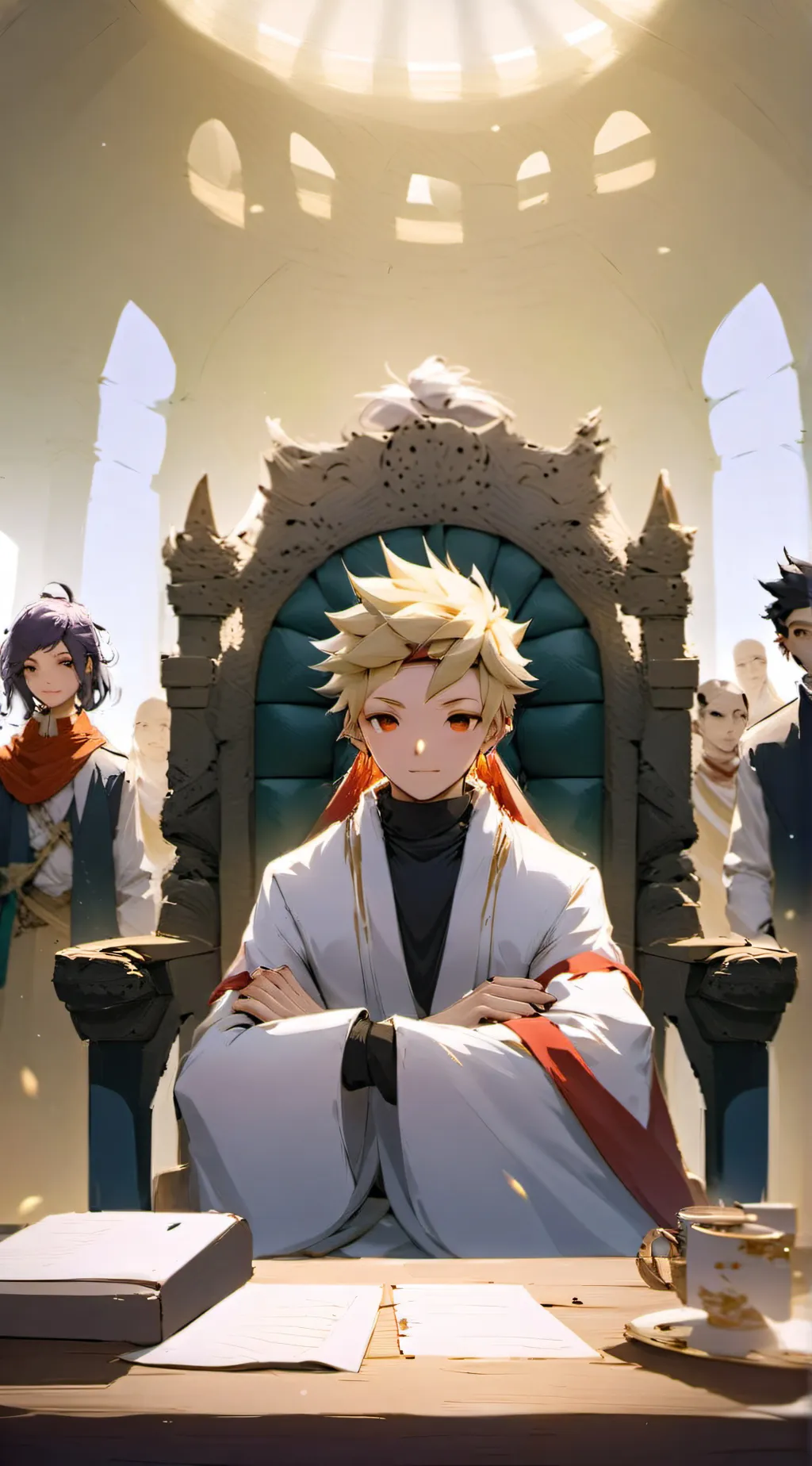 ai character: Anime  background