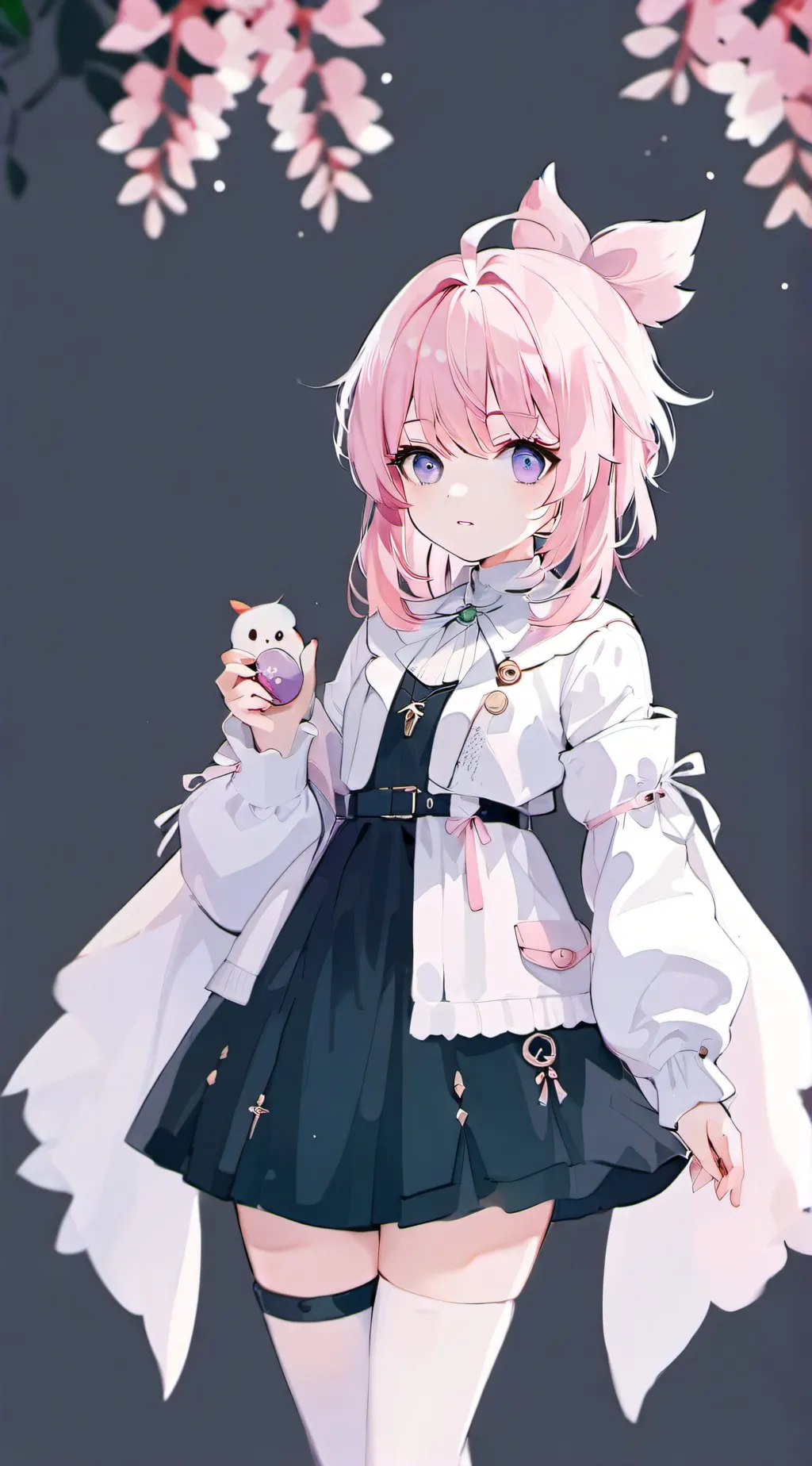 ai character: kny modern background