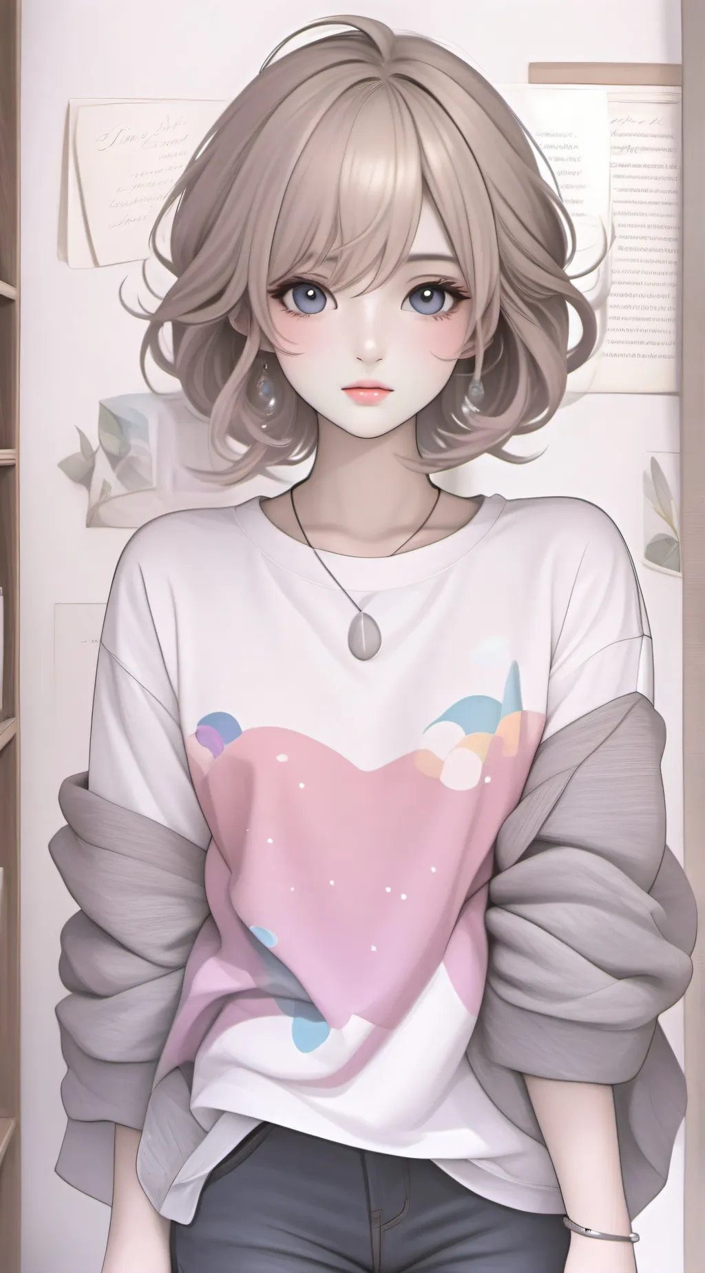 ai character: KeiKei🎀 background