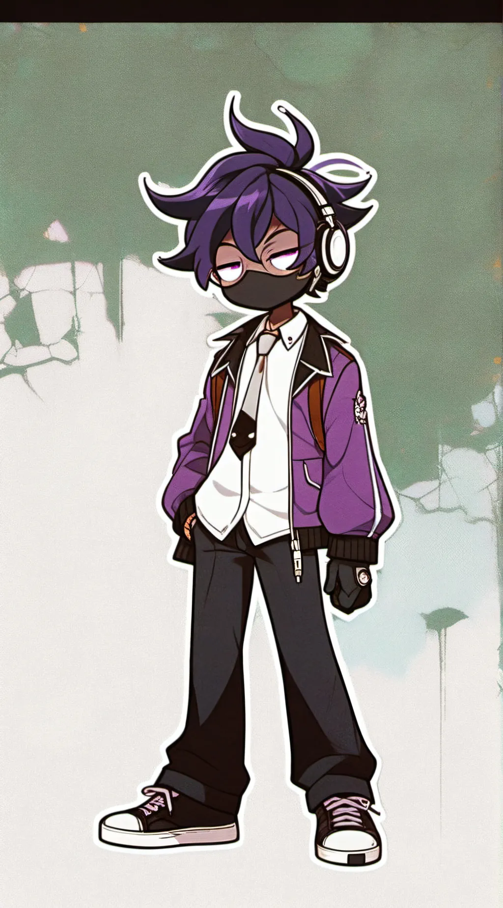 ai character: ●■VOID■● background