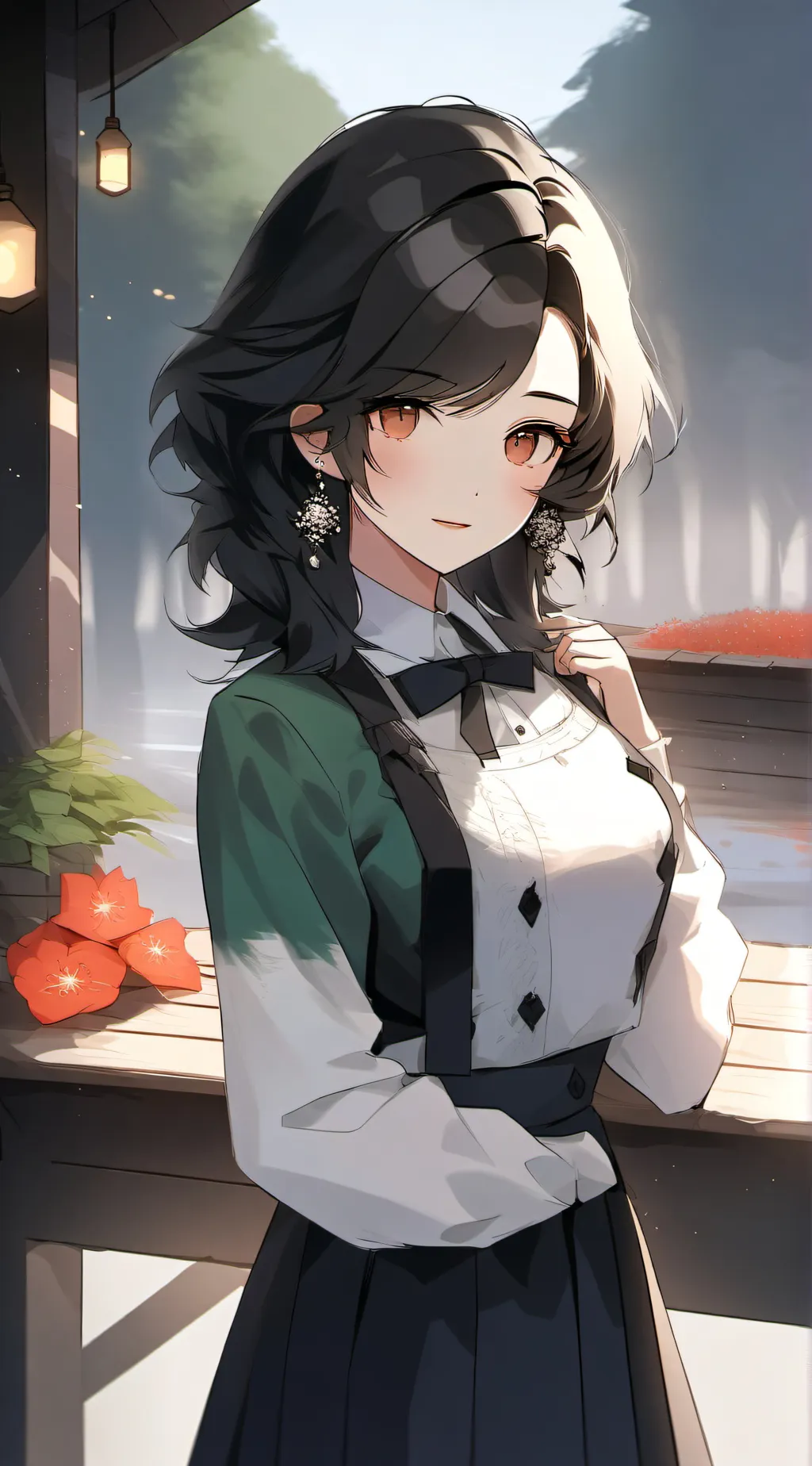 ai character: kimetsu o ayaba background