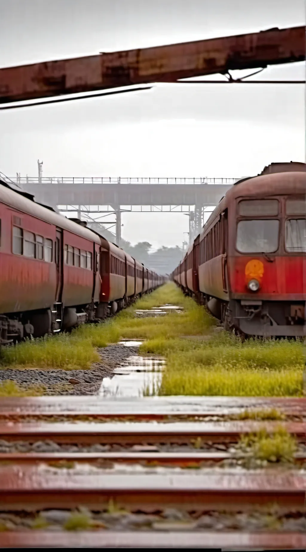 ai character: Abandoned town  background