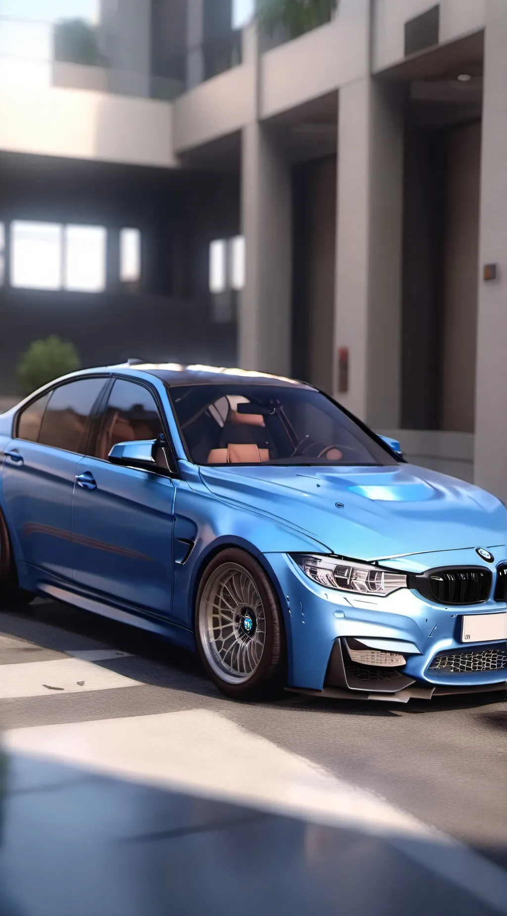 ai character: bmw m3 comp background