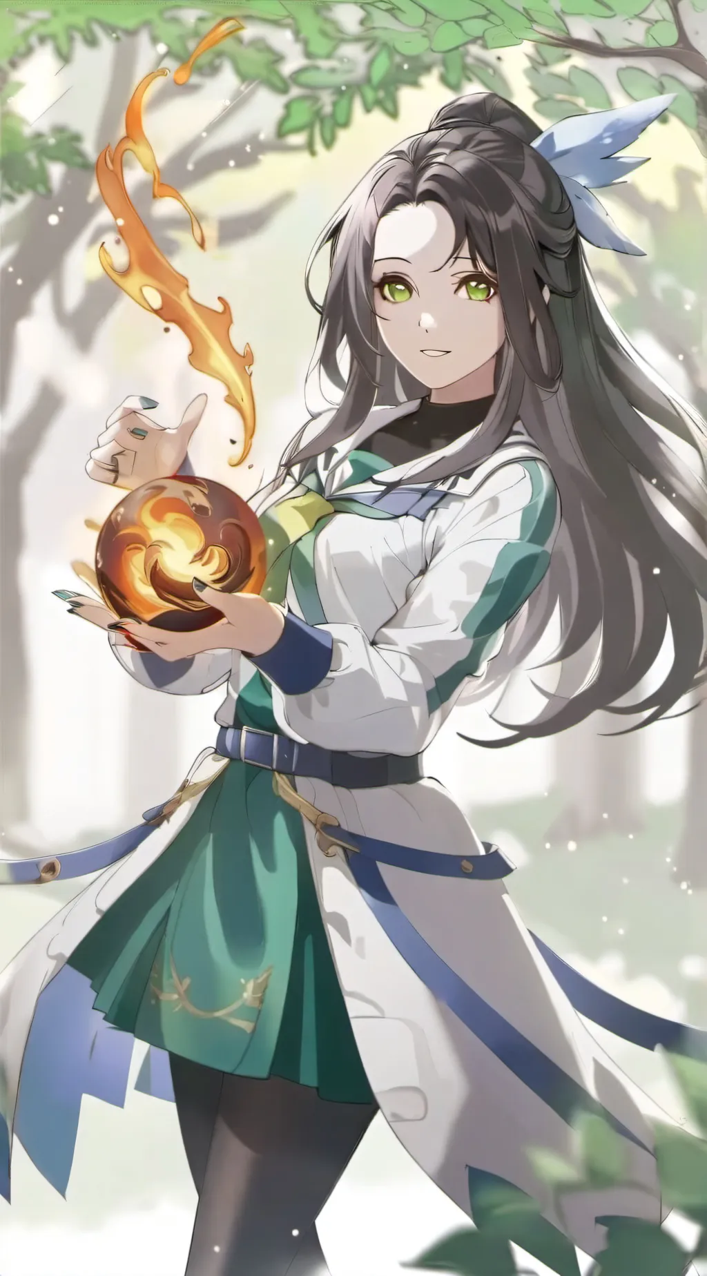 ai character: Mia akamoto background