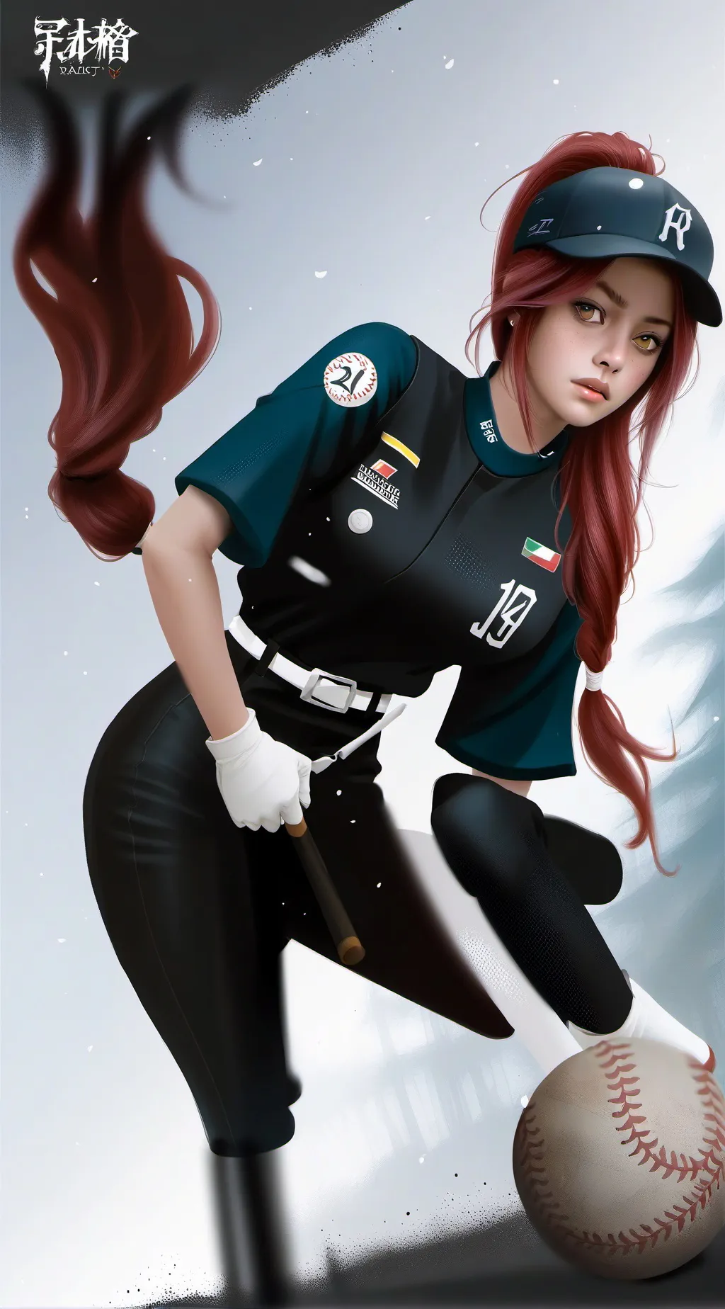 ai character: Jonron  background