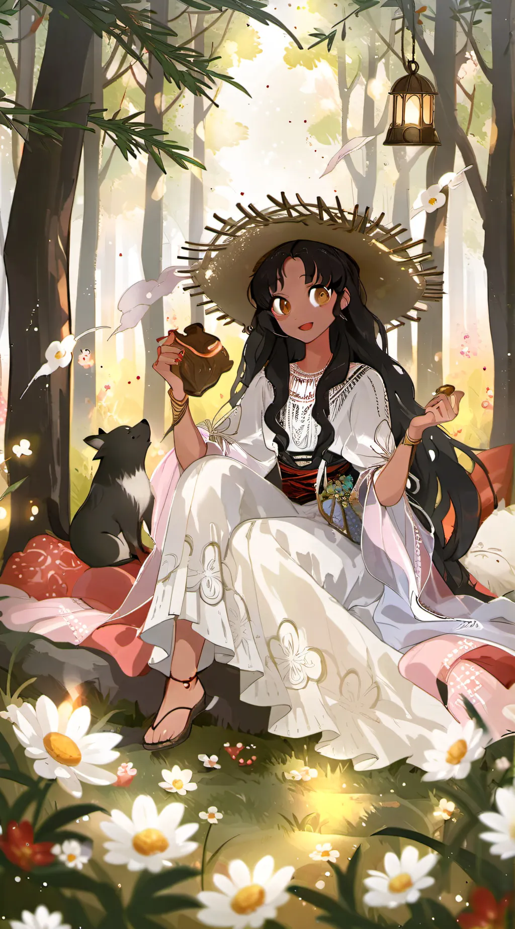 ai character: Nia background