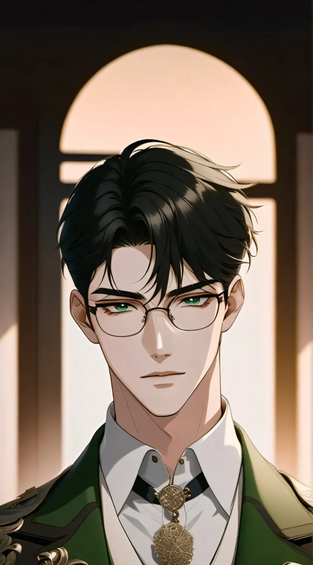 ai character: Liam  background