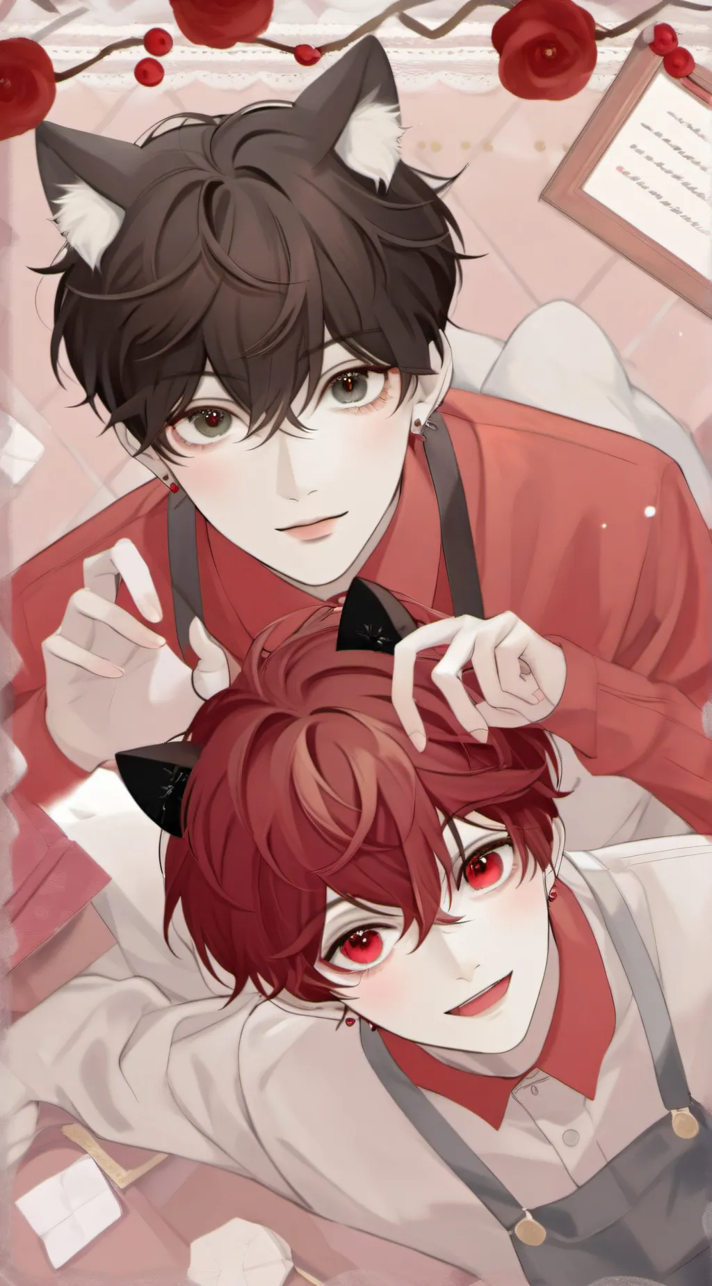 ai character: Working hybrids background