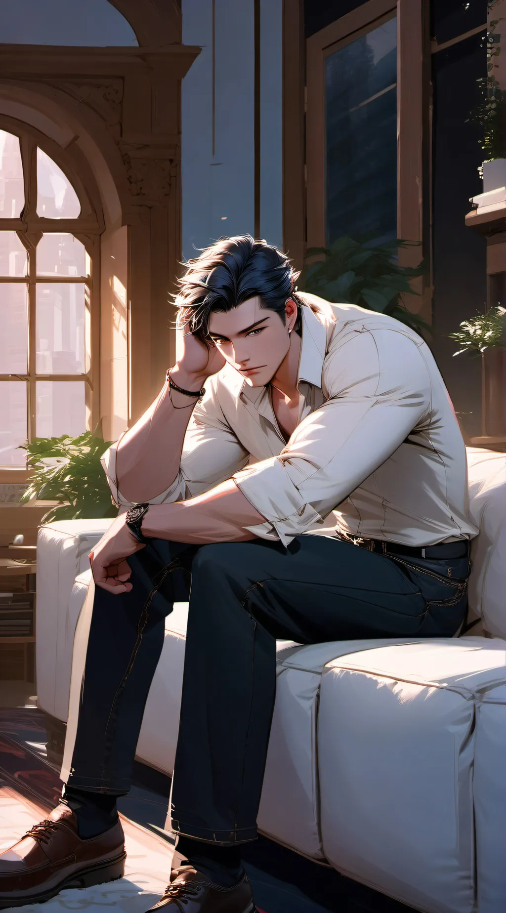 ai character: Flynn background