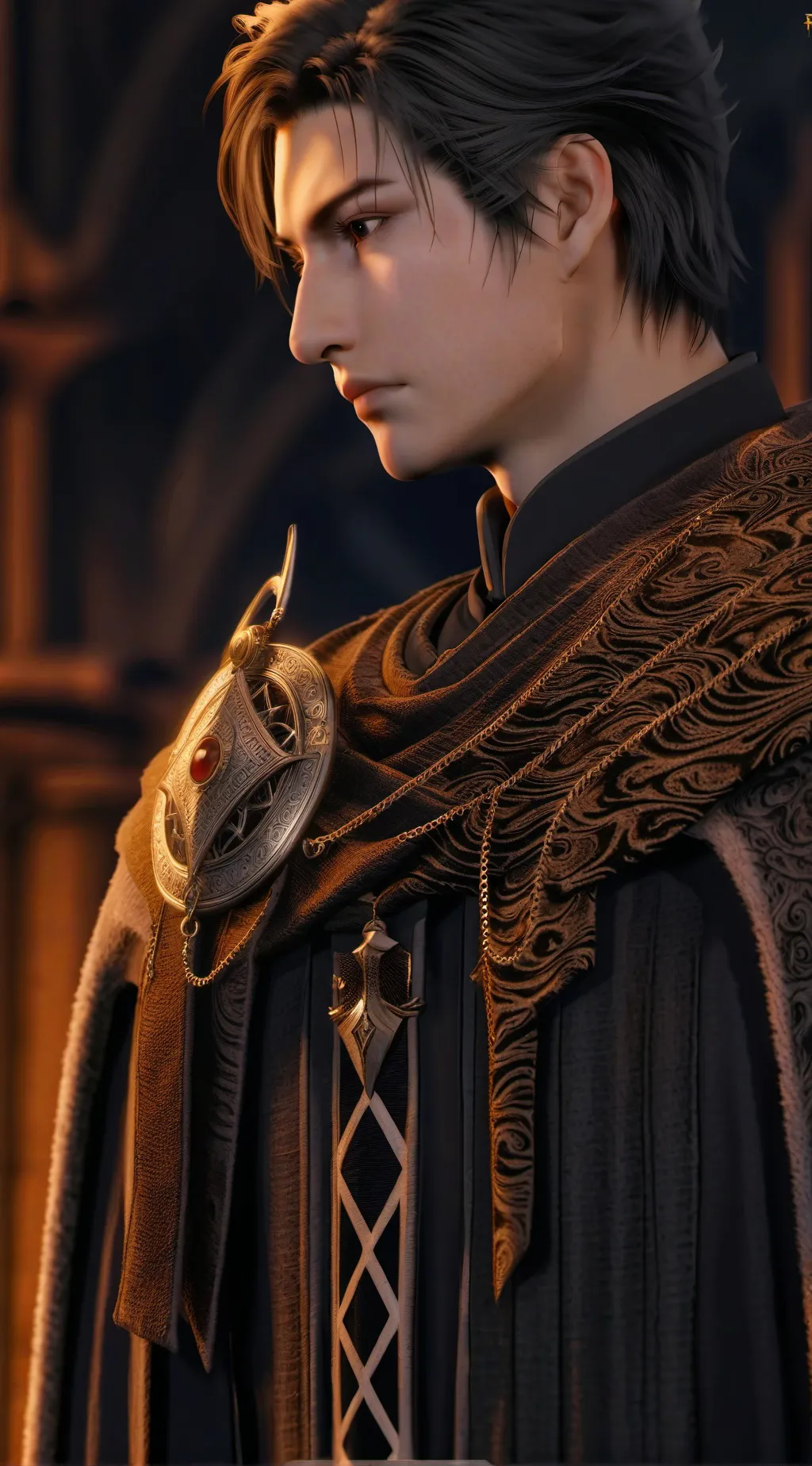 ai character: cedrick background