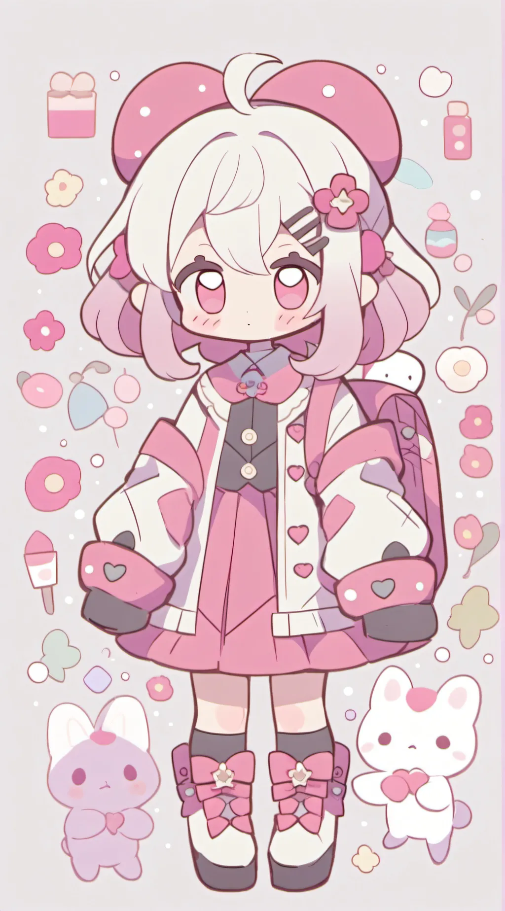 ai character: mink background