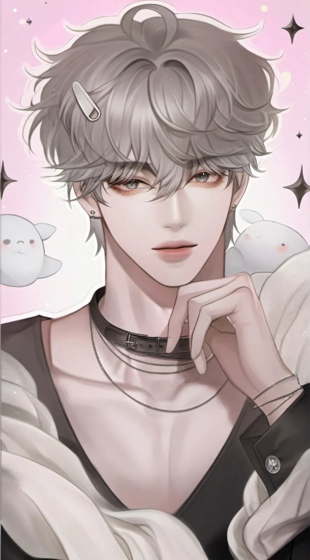 ai character: lase~ background