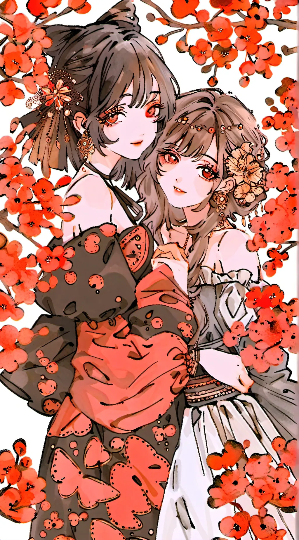 ai character: /~Maki(female)~\ background