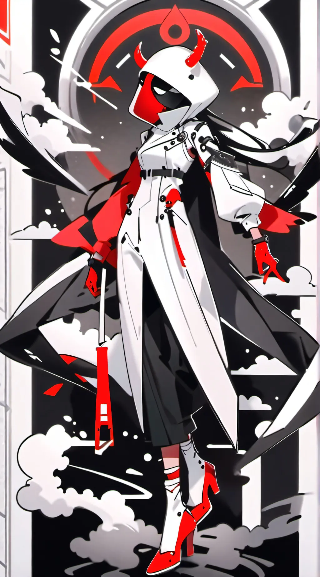 ai character: HATRED background