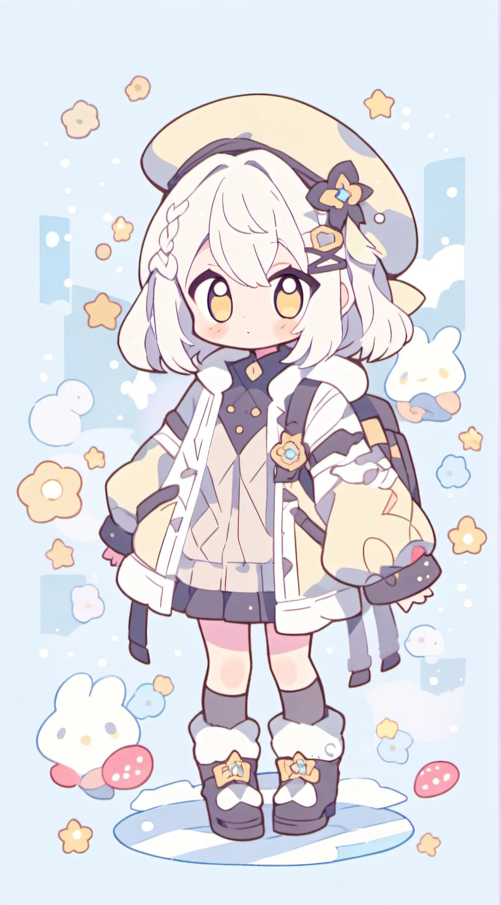 ai character: cyn background