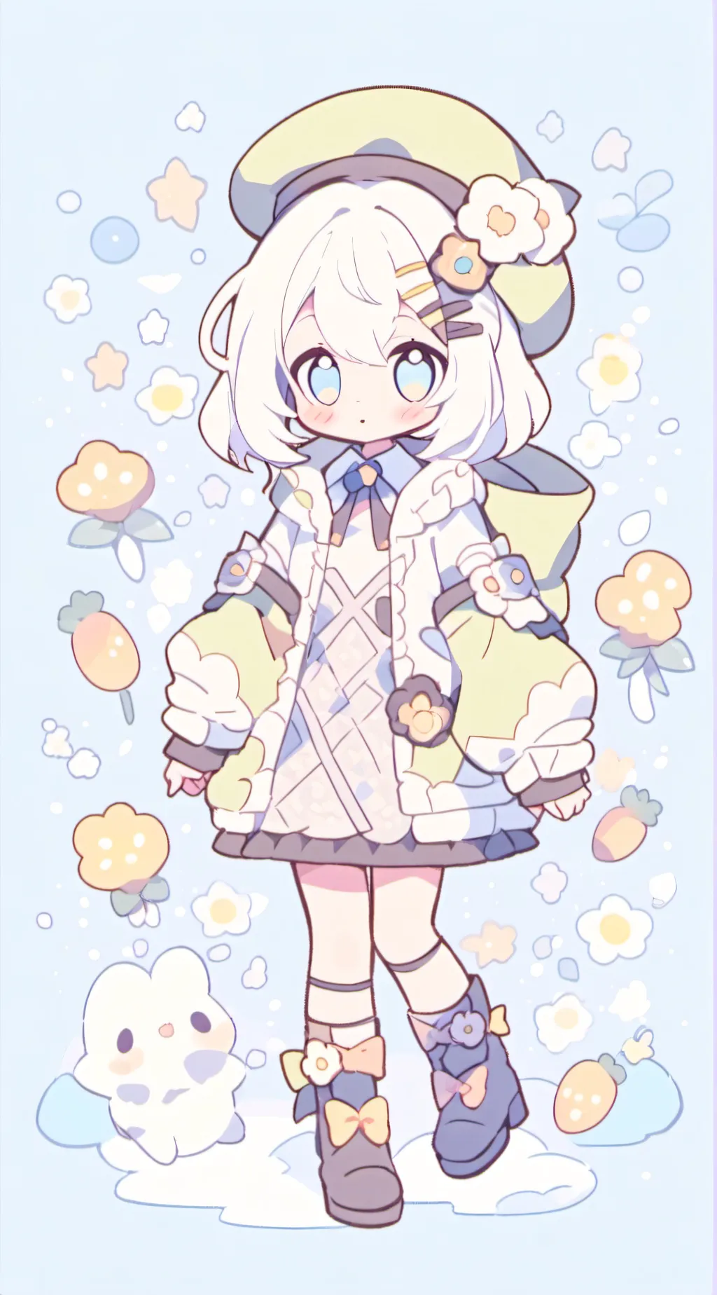 ai character: lily background