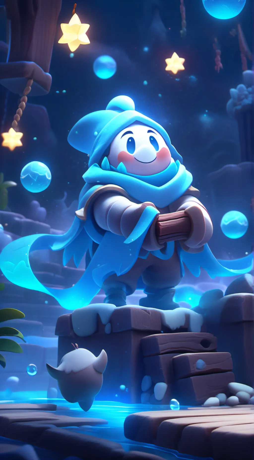 ai character: Catnap X dogday background