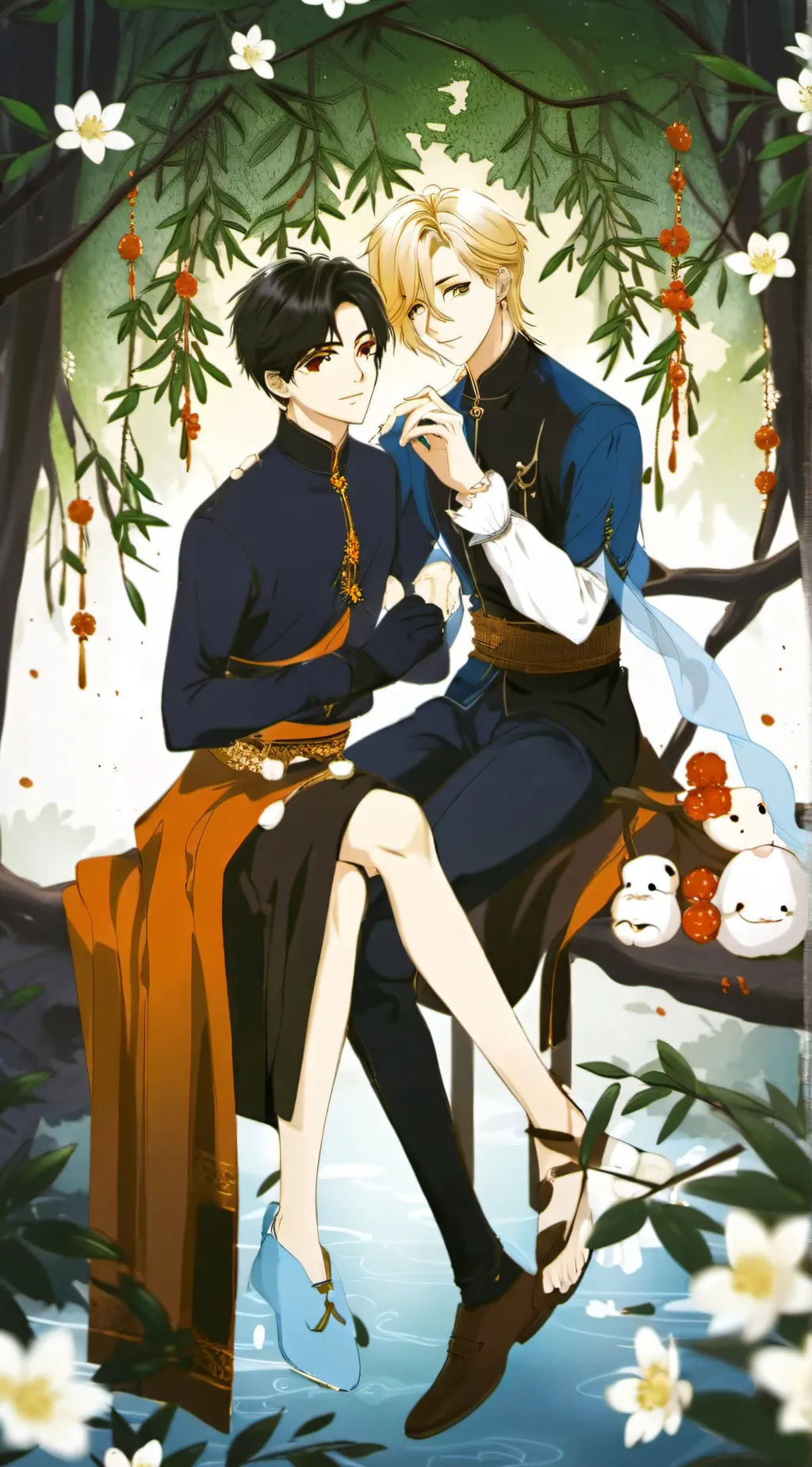 ai character: alfar y bouyin  background