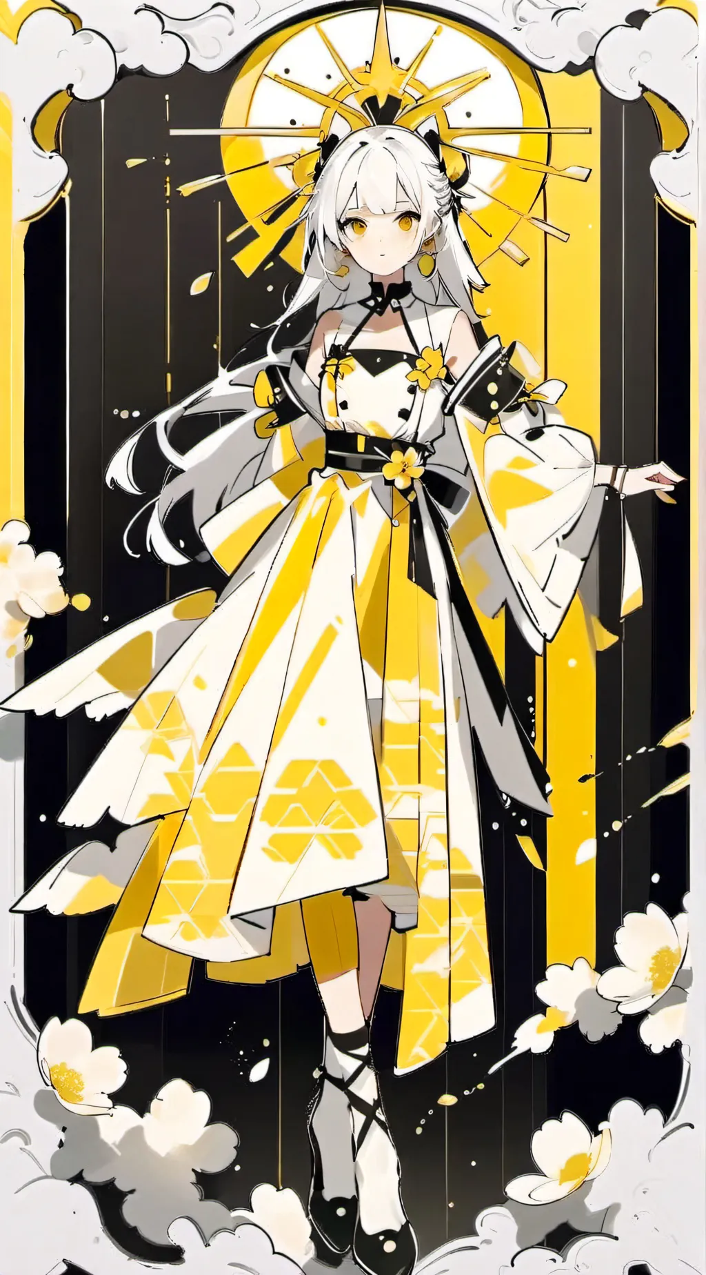 ai character: Shelly × vee background