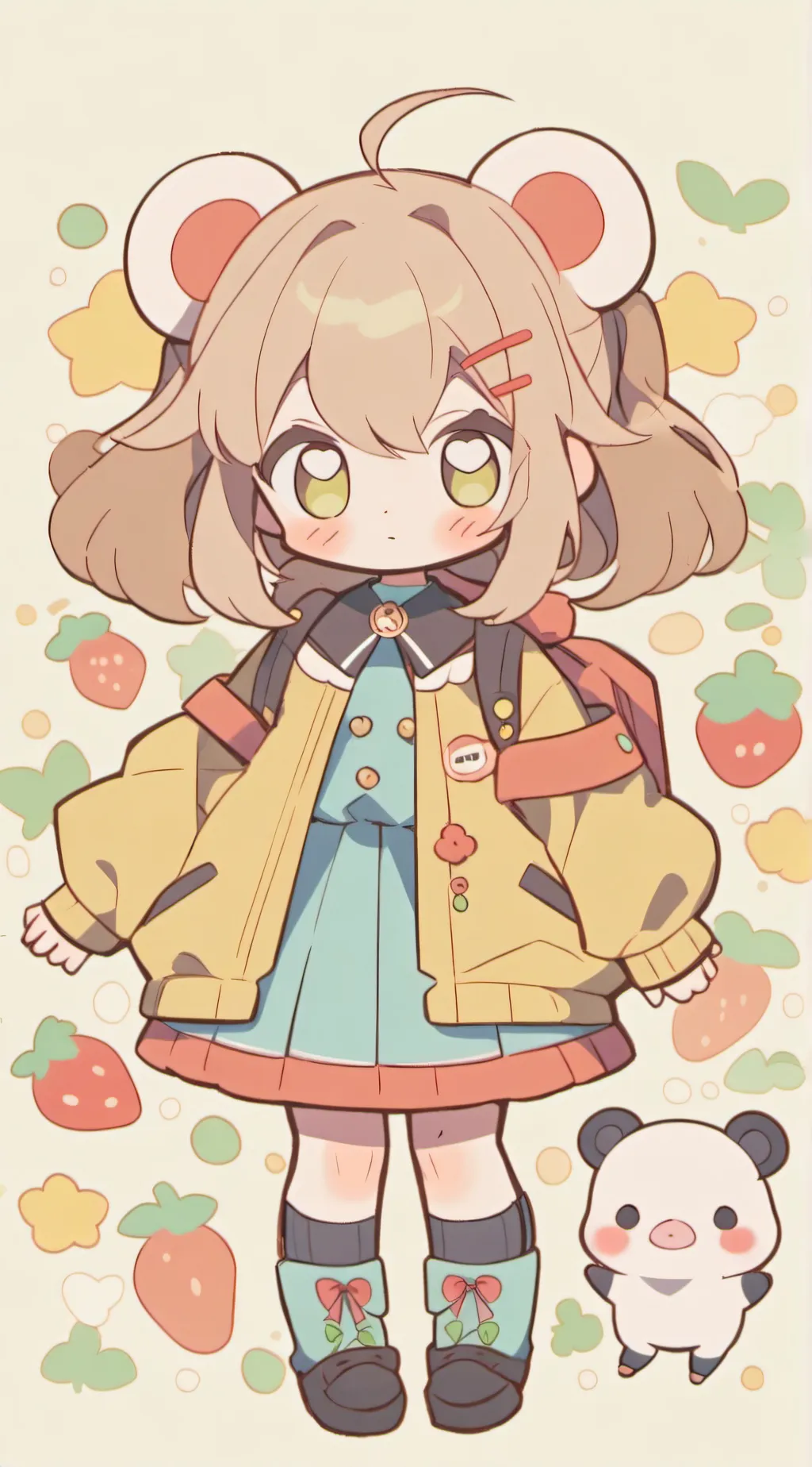 ai character: Izzy background