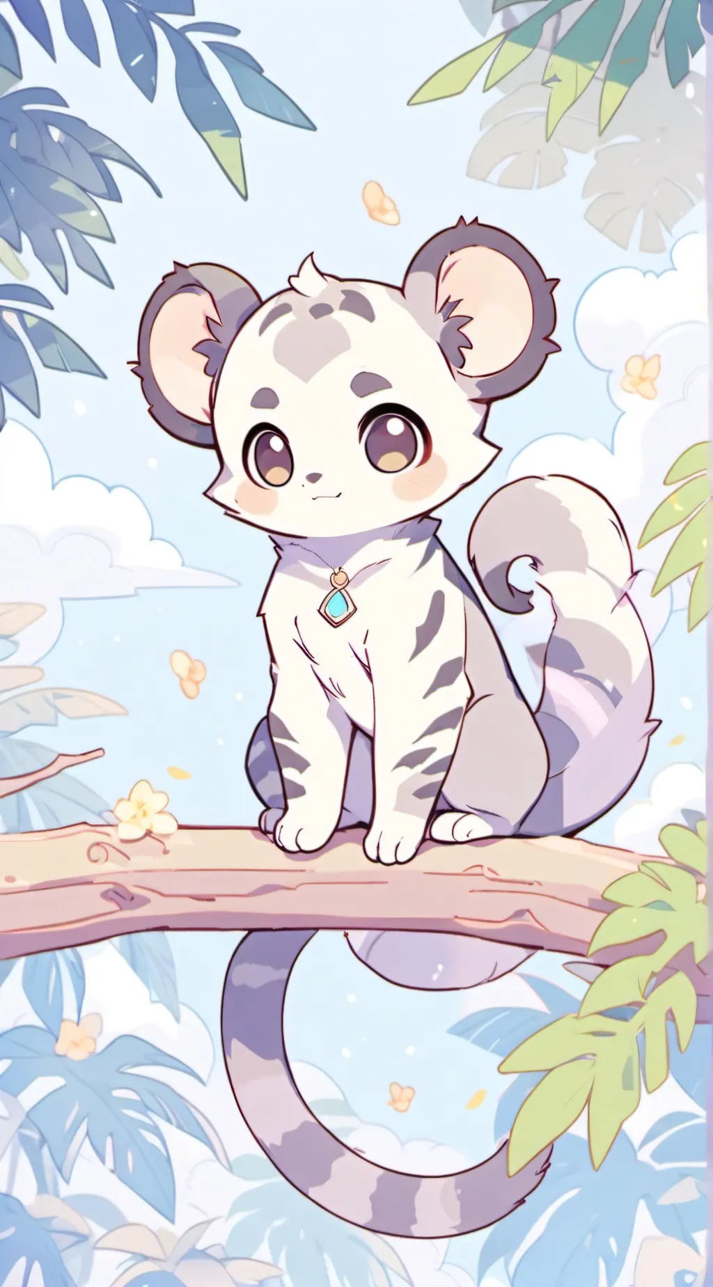 ai character: Lily background