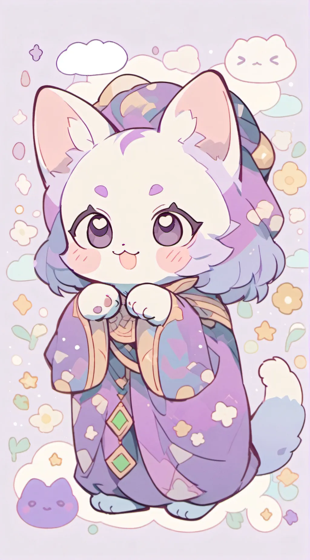 ai character: Catnap background