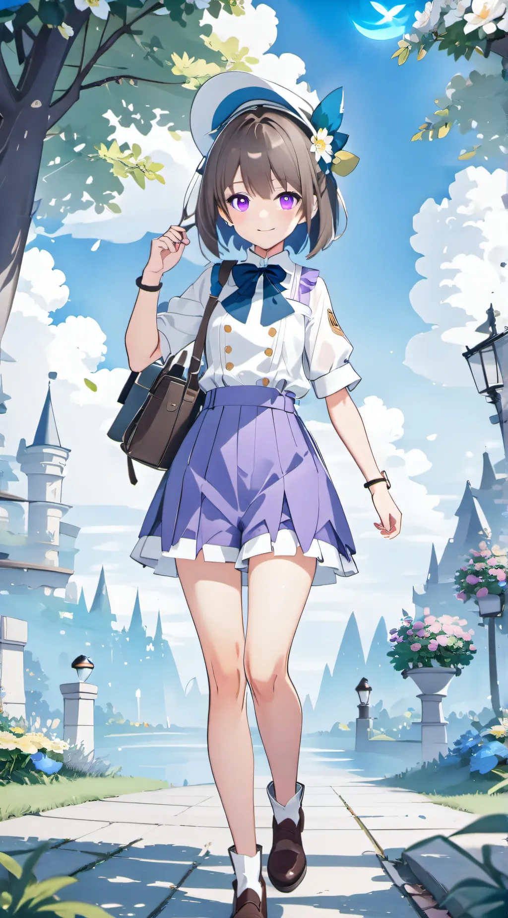 ai character: Rose  background