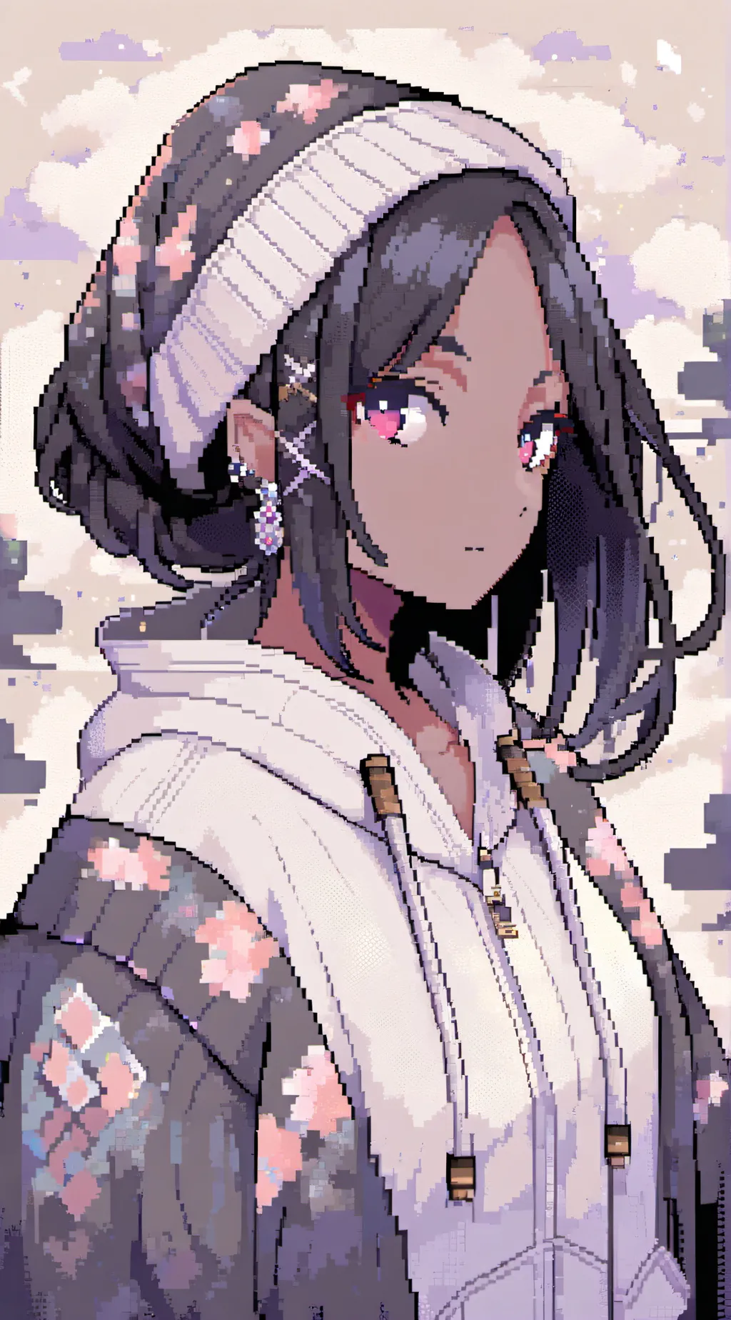 ai character: Widow  background