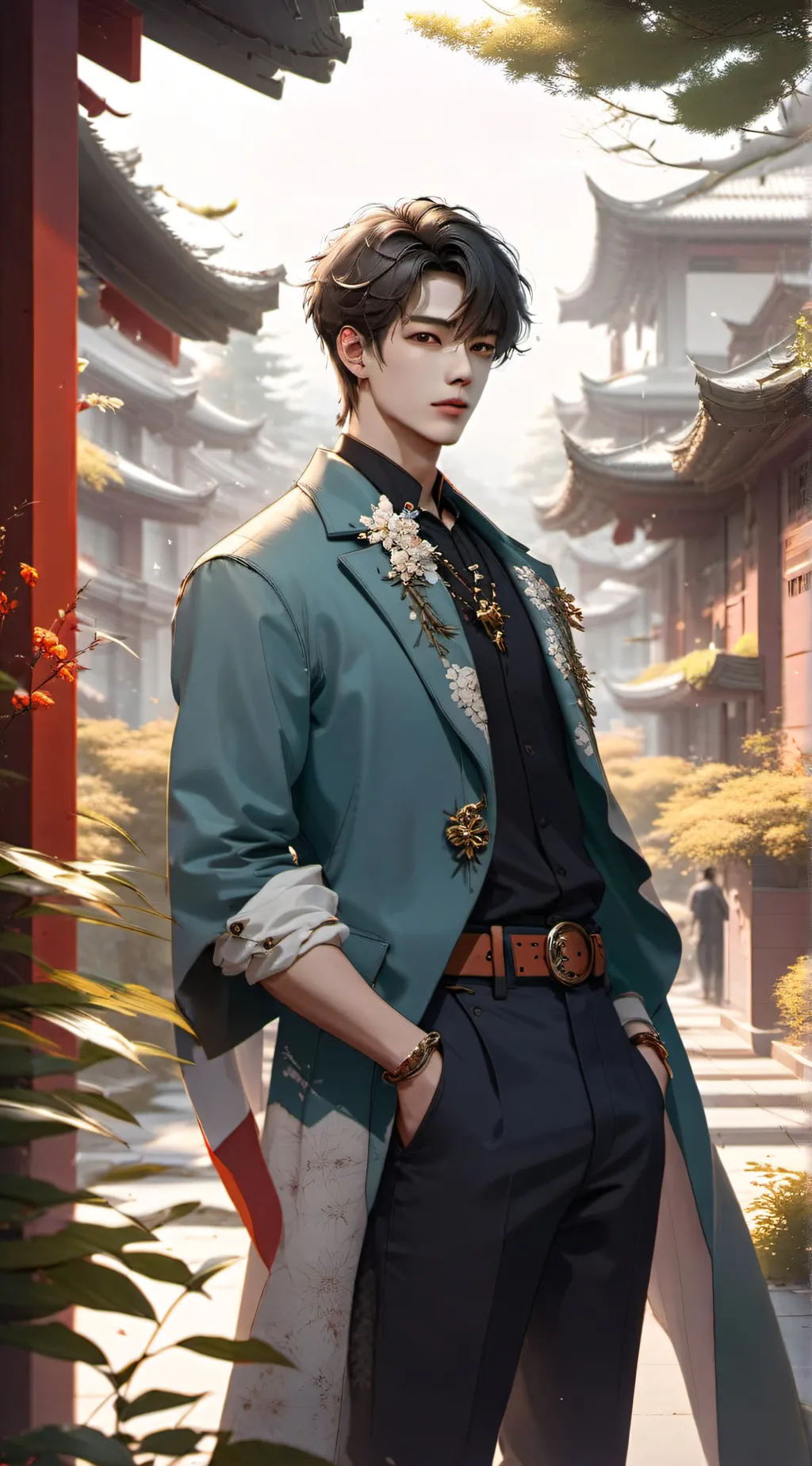 ai character: David background