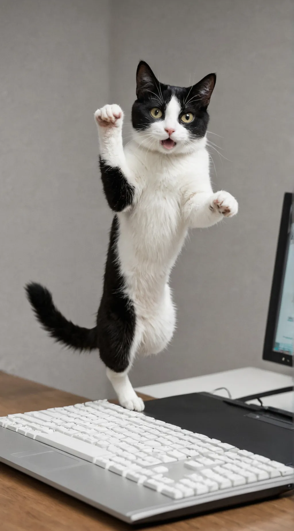 ai character: cat background