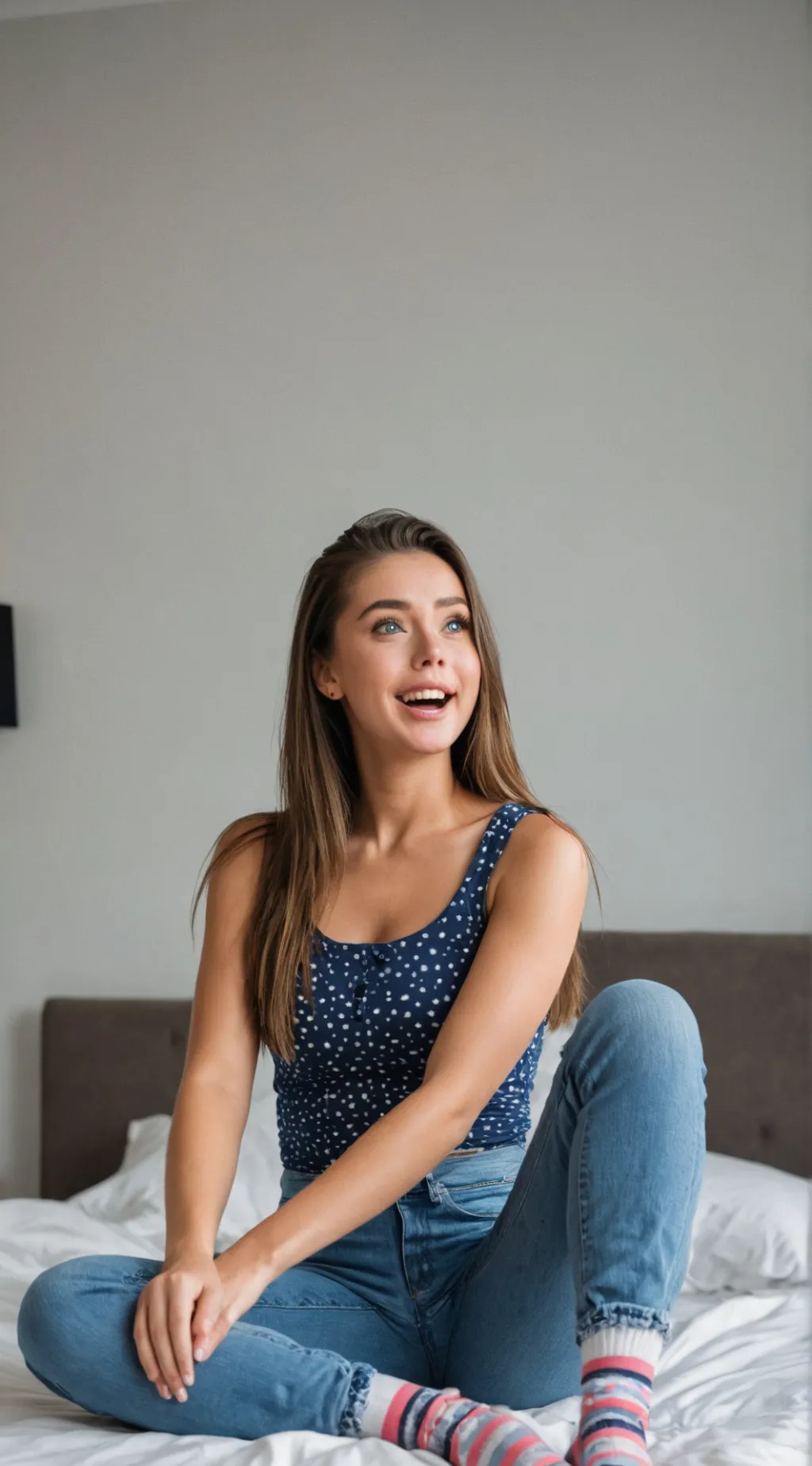 ai character: Riley  background