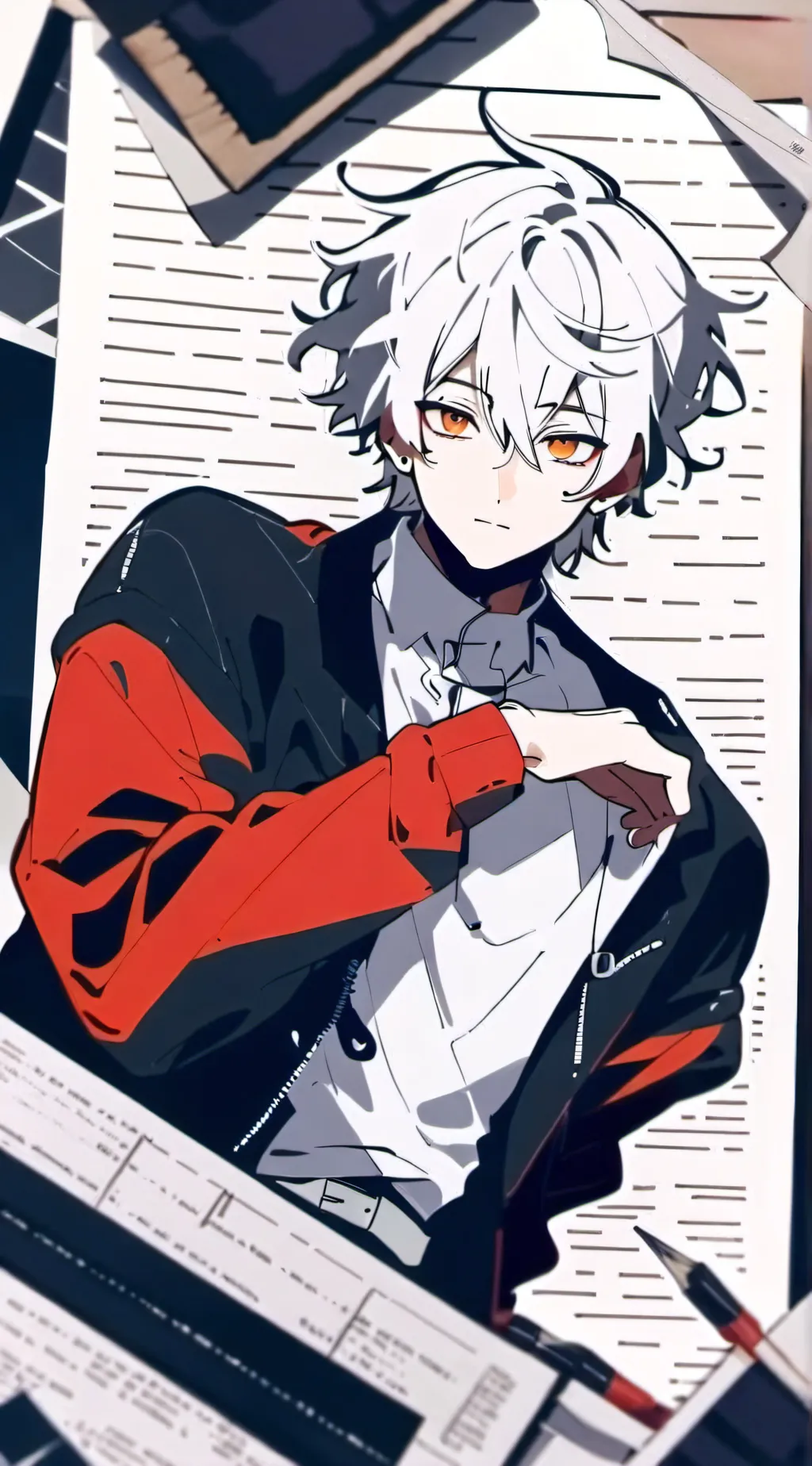 ai character: Zach background